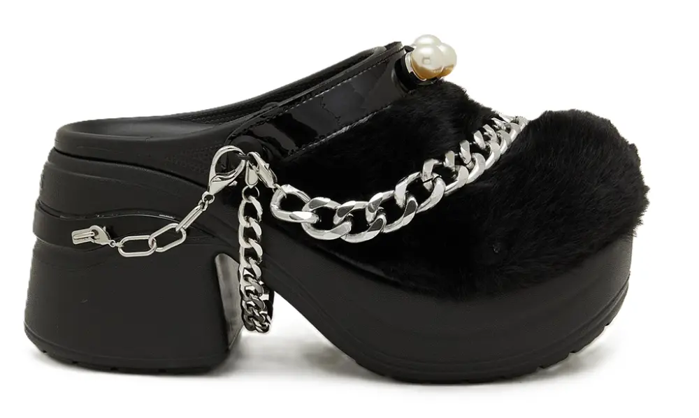 Dép Crocs Siren Luxe Clog ‘Black’ 210683-001