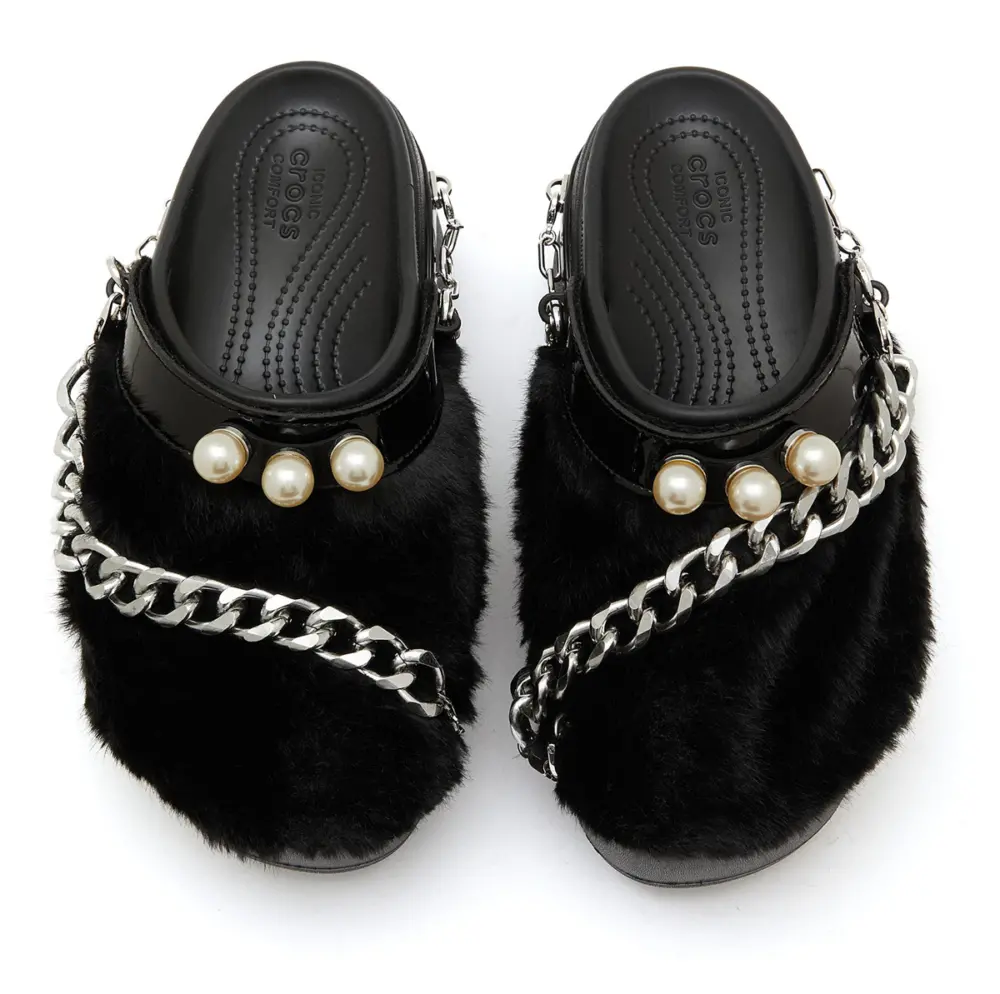 Alternative view of Dép Crocs Siren Luxe Clog ‘Black’ 210683-001