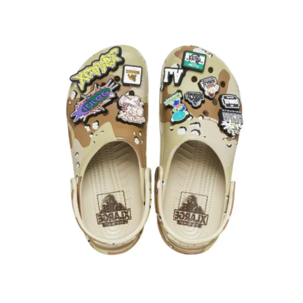 Dép Crocs XLARGE x Classic Clog ‘Desert Camo’ 210881-90H - Ảnh 5