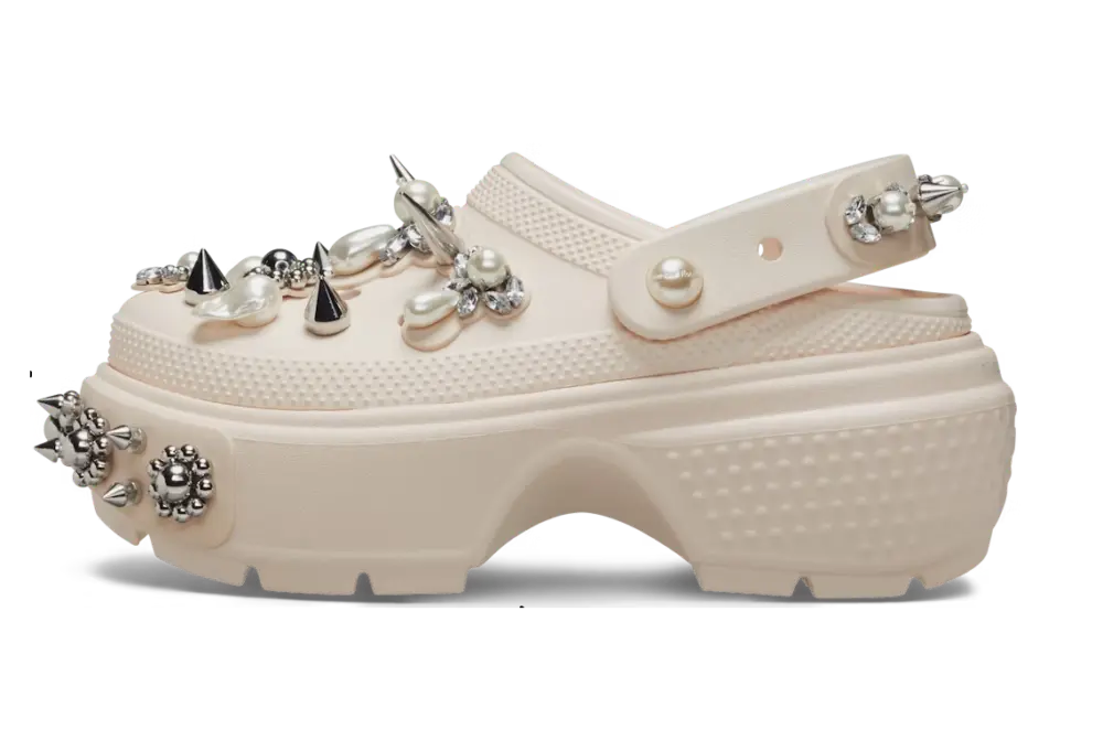 Dép Crocs Stomp x Simone Rocha Clog ‘Dew’ 210942-0WW - Ảnh 5
