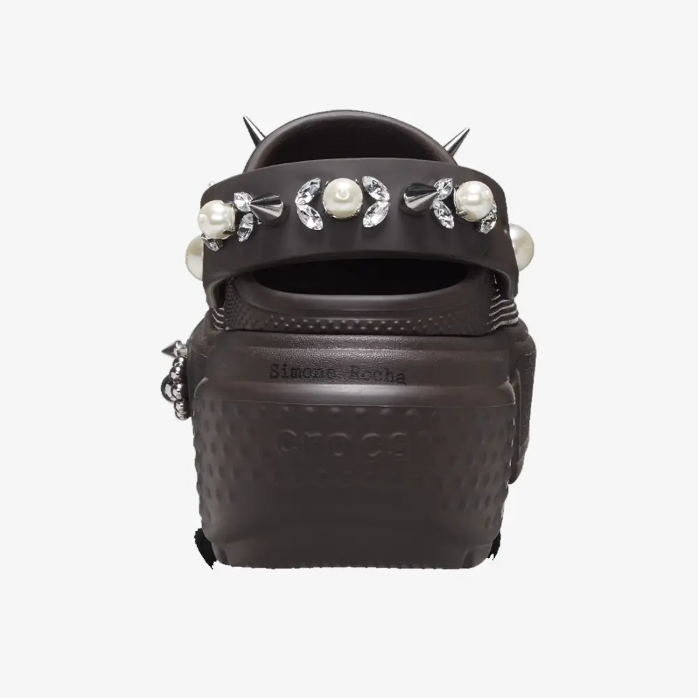Alternative view of Dép Crocs Stomp x Simone Rocha Clog ‘Espresso’ 210942-206
