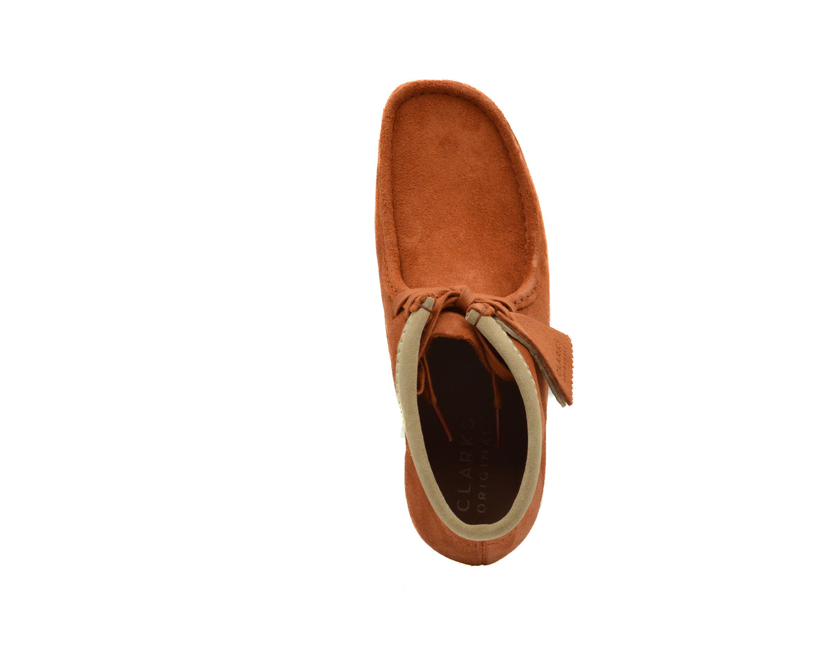 Giày Clarks Originals Wallabee Boot ‘Dark Tan’ 26172250 - Ảnh 3