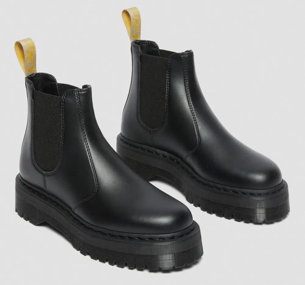 Giày Dr.Martens 2976 Felix Vegan Platform Chelsea Boots ‘Black’ 27560001 - Ảnh 4