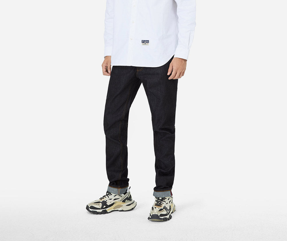 Alternative view of Quần Evisu Patchwork Daicock Insert And Wheel Of Wisdom ‘Blue’ 2EAHTM4JE113217DN