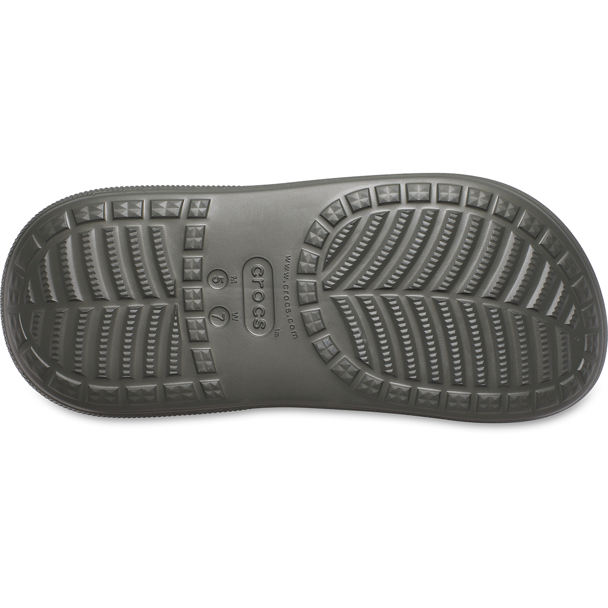 Giày Crocs Classic Crush Boot ‘Dusty Olive’ 207946-3J5 - Ảnh 5