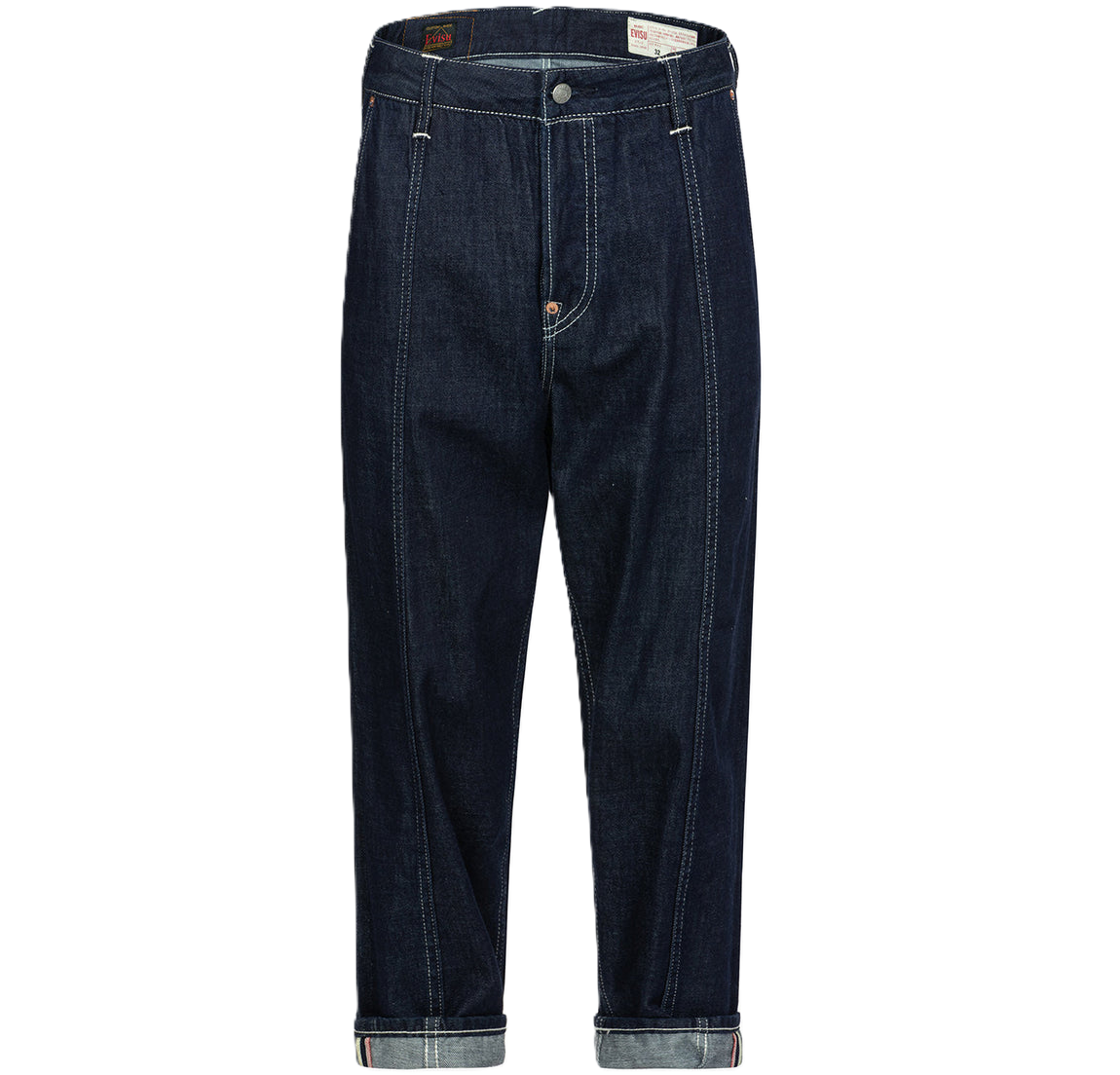 Quần Evisu Seagull And Logo Print Balloon Fit ‘Blue’ 2ESHTM4JE1035BLDN - Ảnh 3