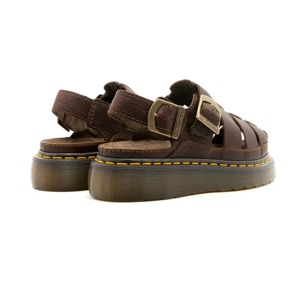 Alternative view of Dép Dr.Martens Wrenlie Grizzly ‘Brown’ 31524201