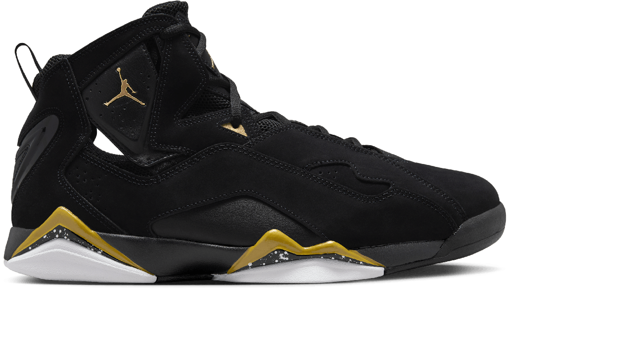 Giày Nike Air Jordan True Flight ‘Black Gold’ 342964-072 - Ảnh 3