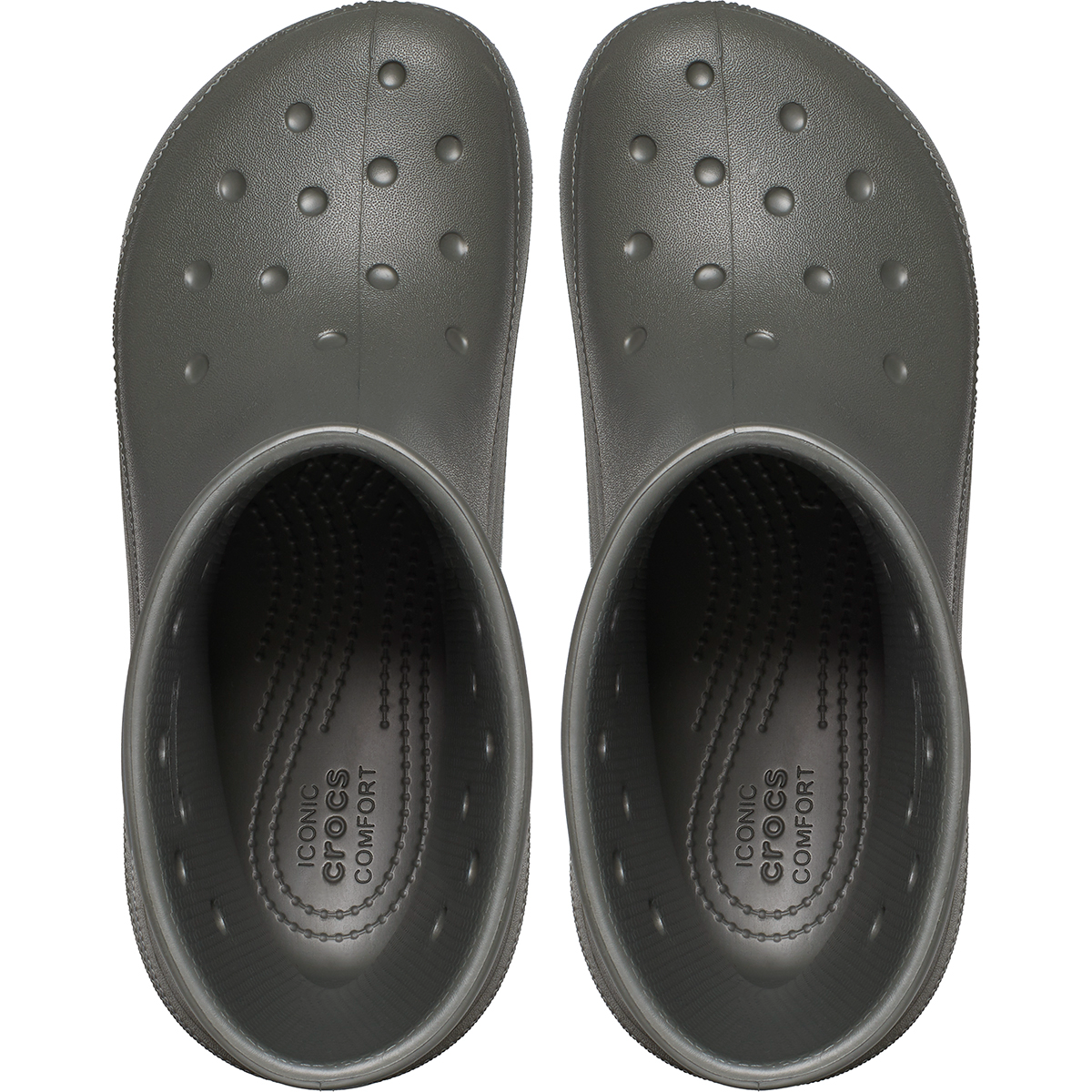 Giày Crocs Classic Crush Boot ‘Dusty Olive’ 207946-3J5 - Ảnh 3