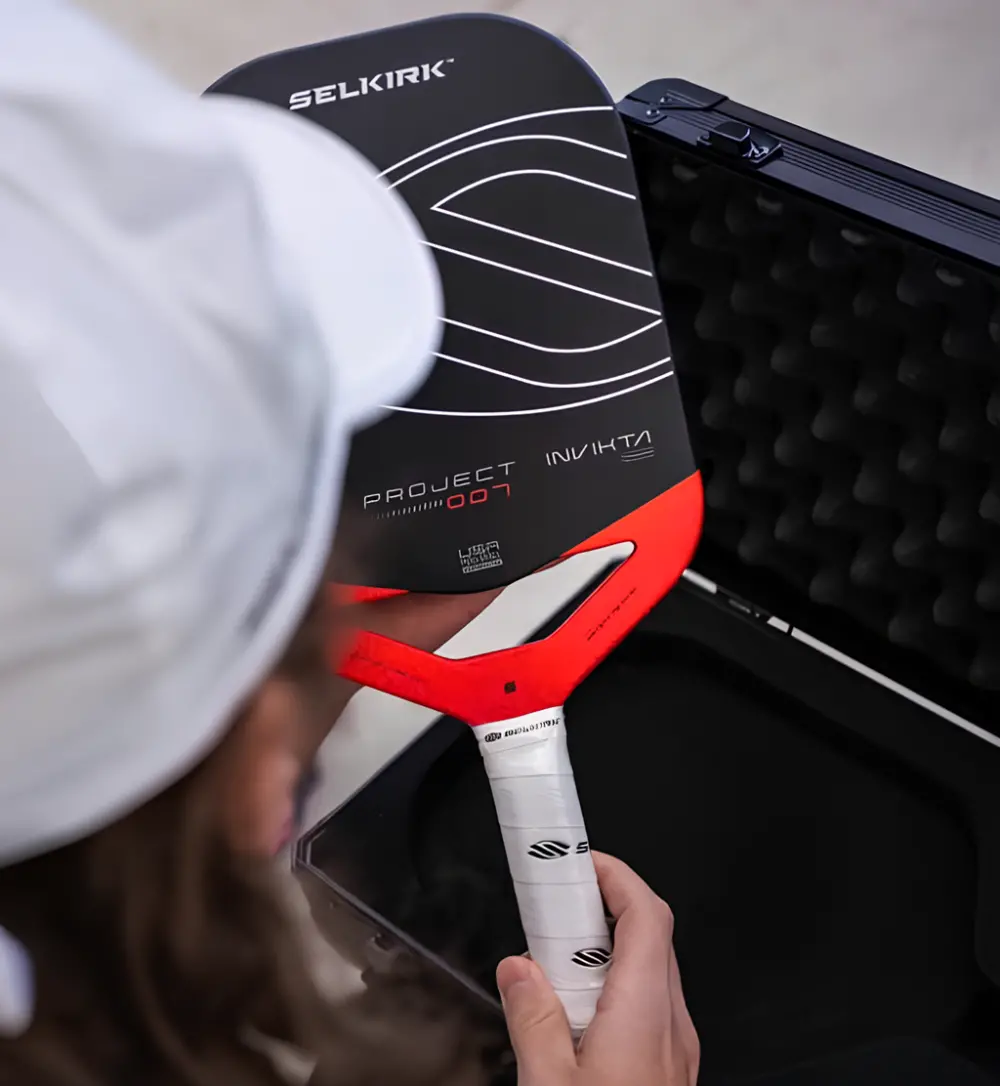 Vợt Pickleball Selkirk LABS Project 007 ‘Black Red’ - Ảnh 6