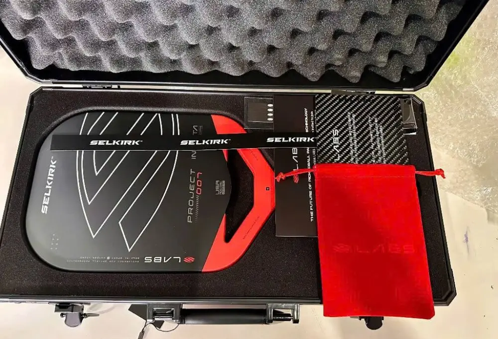 Vợt Pickleball Selkirk LABS Project 007 ‘Black Red’ - Ảnh 5