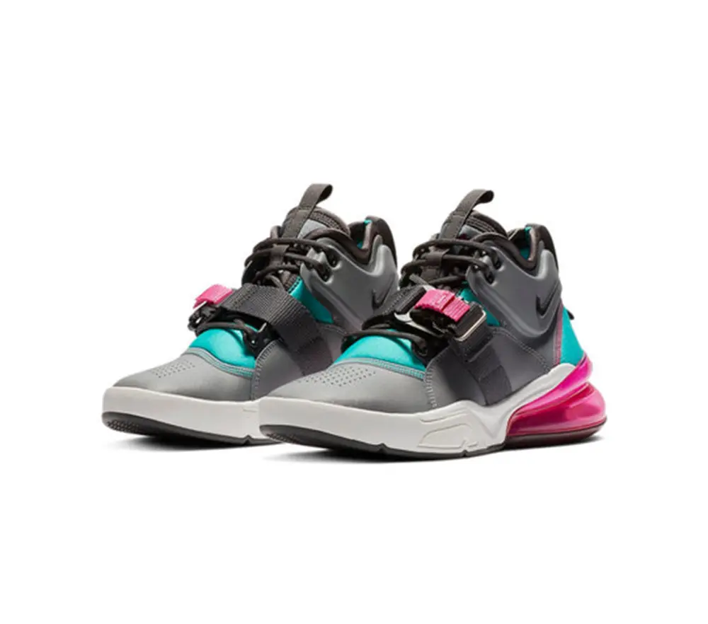 Giày Nike Air Force 270 GS ‘Cool Grey Hyper Jade’ AJ8208-005 - Ảnh 4