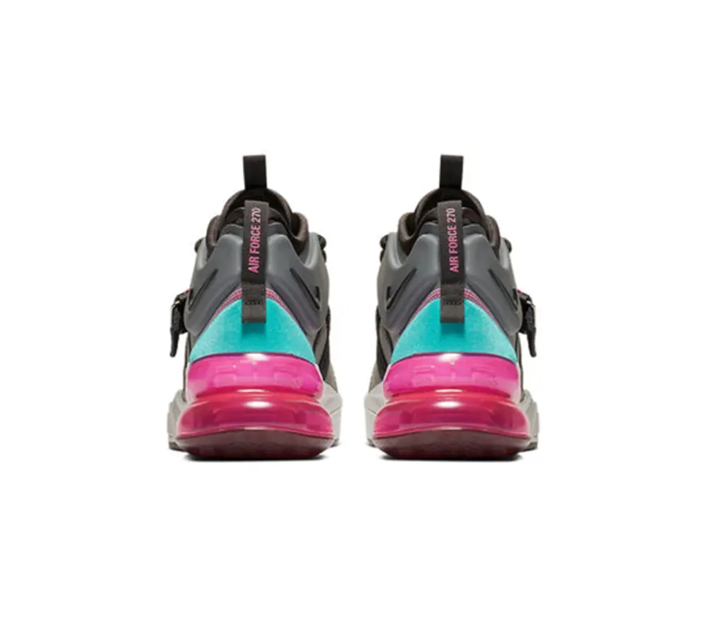 Alternative view of Giày Nike Air Force 270 GS ‘Cool Grey Hyper Jade’ AJ8208-005