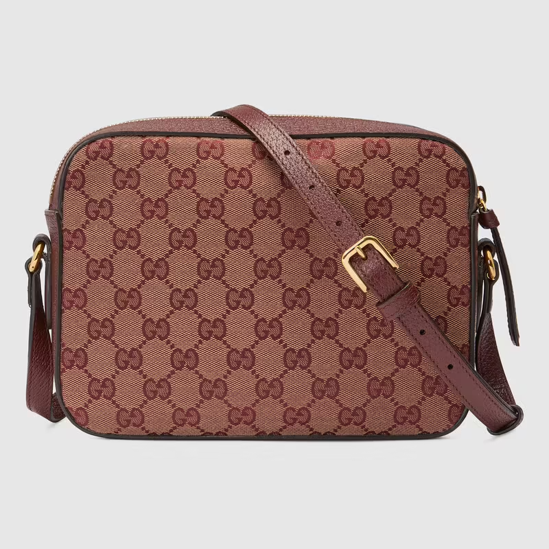 Túi Gucci Horsebit 1955 GG ‘Burgundy’ 645454-9Y9NG-9865 - Ảnh 4