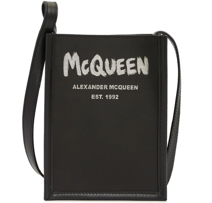 Túi Alexander Mcqueen Graffiti Logo Mini ‘Black’ 668592-1AAEZ-1073