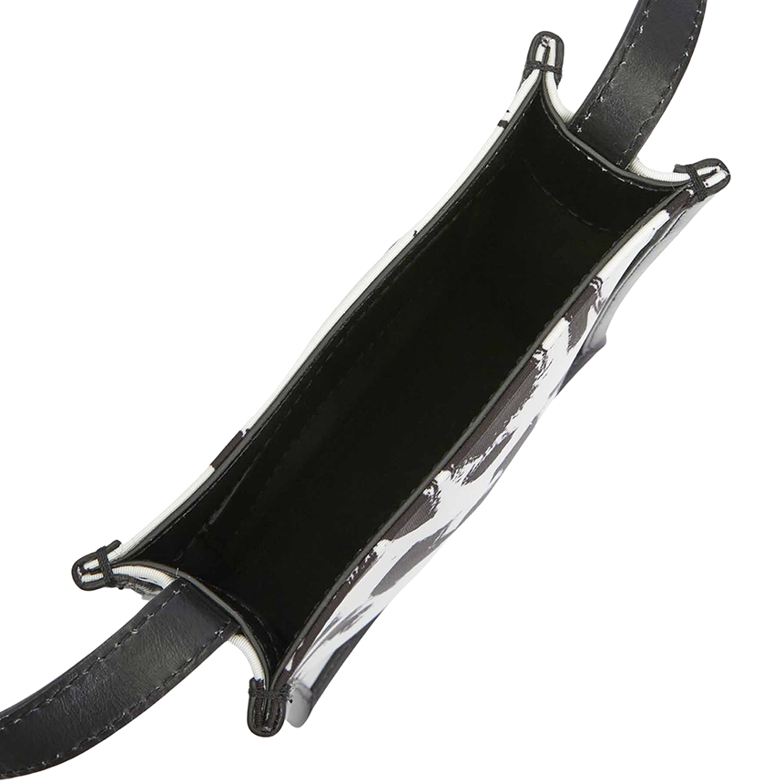 Túi Alexander Mcqueen Graffiti Logo Mini ‘Black’ 668592-1AAHF-1081 - Ảnh 4