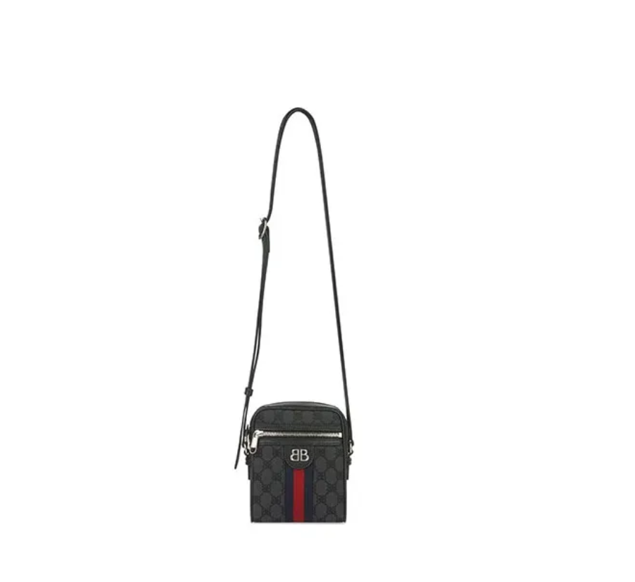 Túi Gucci X Balenciaga The Hacker ‘Red Black’ 6801292103X1000 - Ảnh 3