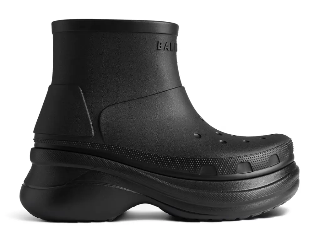 Dép Crocs X Balenciaga Bootie ‘Black’ 815522W1S8E1000