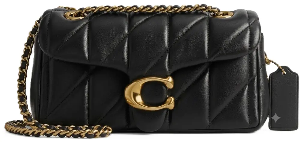 Túi Coach Bolsa Shoulder Bag Quilted Tabby 20 ‘Black’ CP149-B4BK