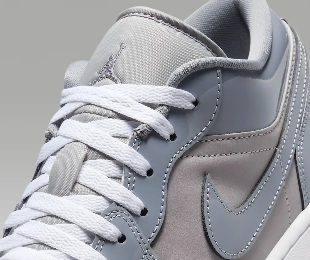 Giày Nike Air Jordan 1 Low SE ‘Medium Grey’ HF3148-011 - Ảnh 5