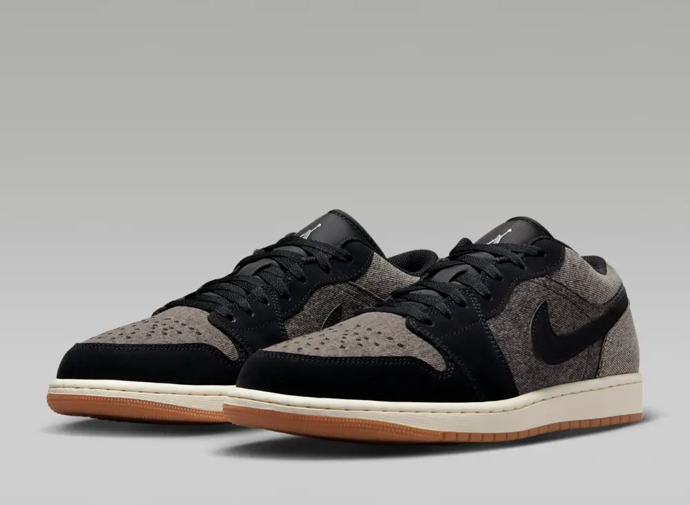 Giày Nike Air Jordan 1 Low SE ‘Black Denim’ HJ4360-001 - Ảnh 5