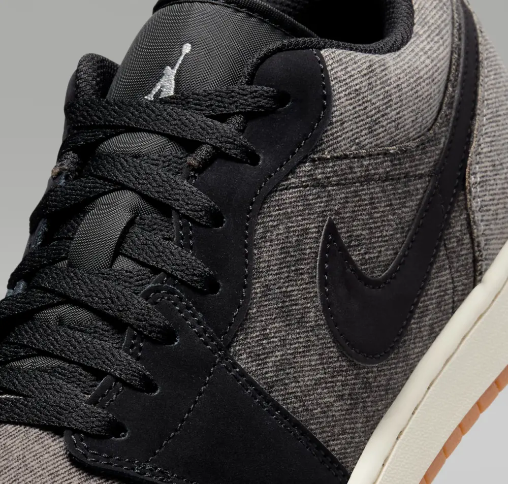 Giày Nike Air Jordan 1 Low SE ‘Black Denim’ HJ4360-001 - Ảnh 6
