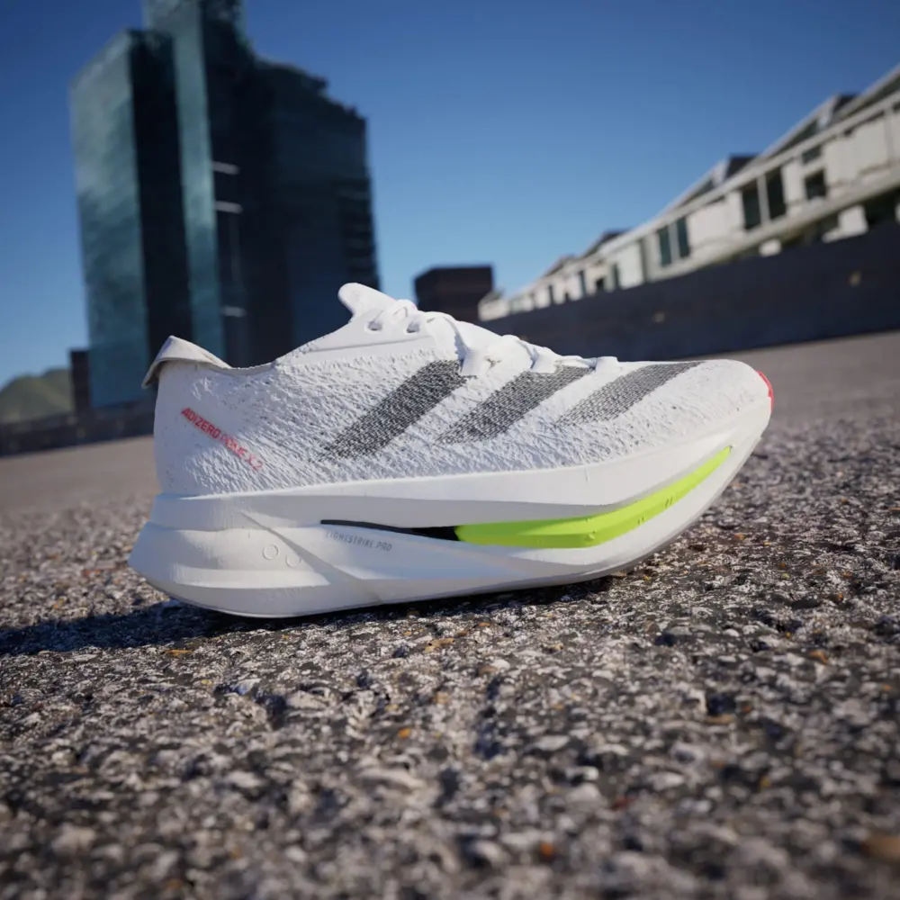 Alternative view of Giày Adidas Adizero Prime X 2.0 Strung ‘White Black Lucid Red’ IH5685