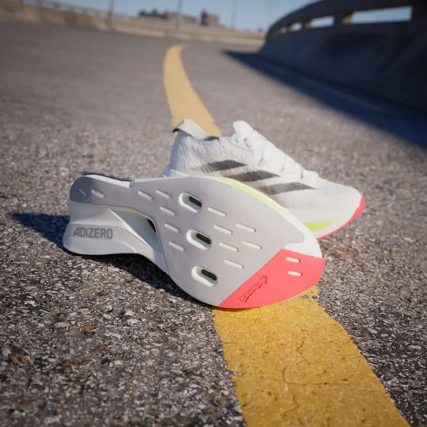 Giày Adidas Adizero Prime X 2.0 Strung ‘White Black Lucid Red’ IH5685 - Ảnh 3