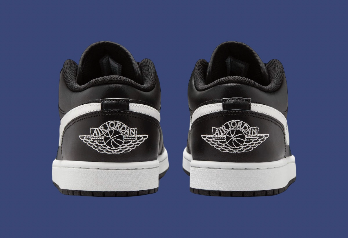 Giày Nike Air Jordan 1 Low ‘Orca Black White’ 553558-043 - Ảnh 6