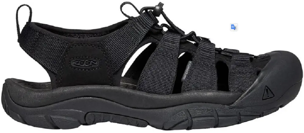 Dép Keen Newport H2 ‘Triple Black’ 1022258