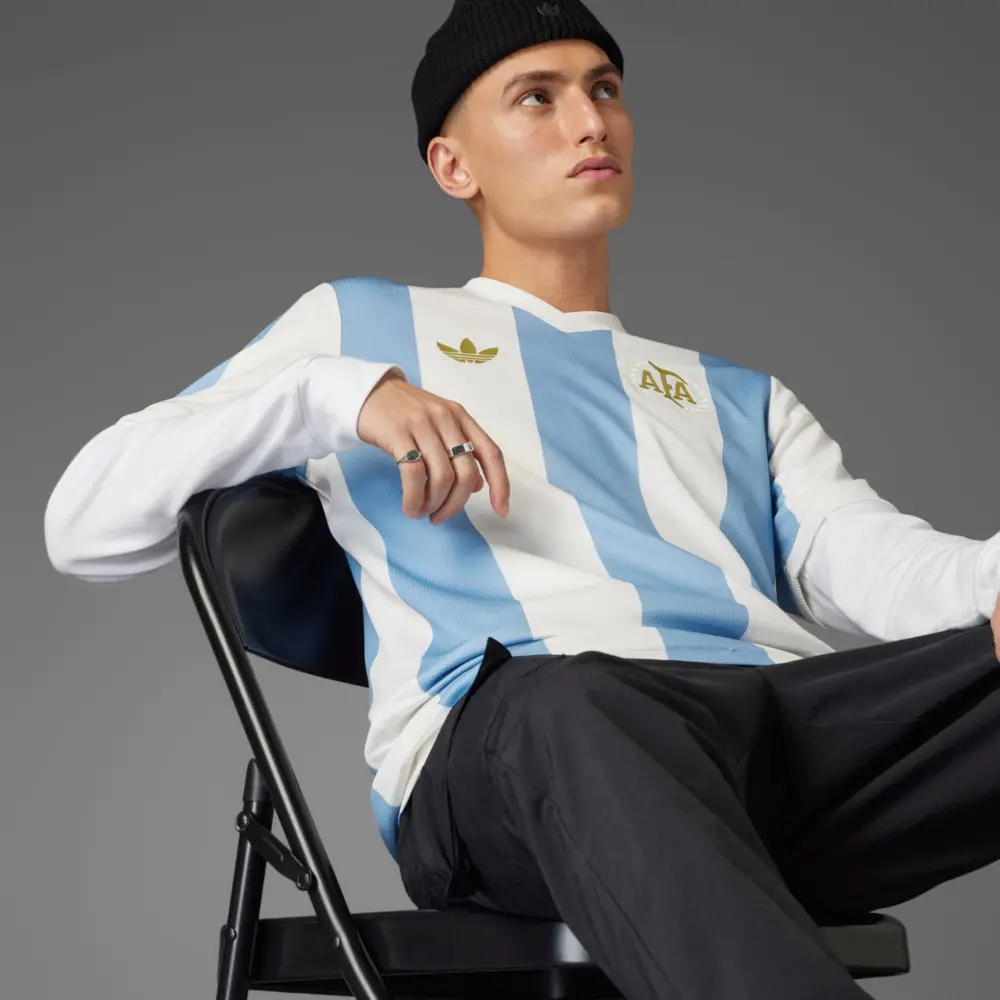 Alternative view of Áo Adidas Argentina Anniversary Jersey ‘Blue’ JF2641