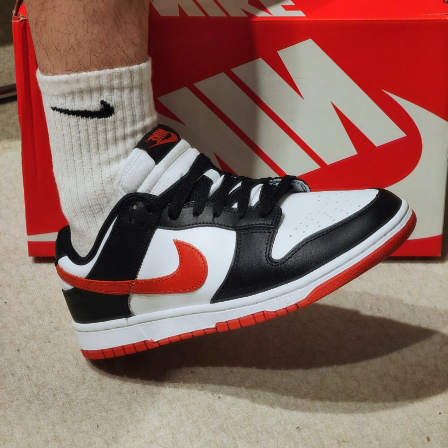 Giày Nike Dunk Low ‘Black Dragon Red’ DV0833-108 - Ảnh 4