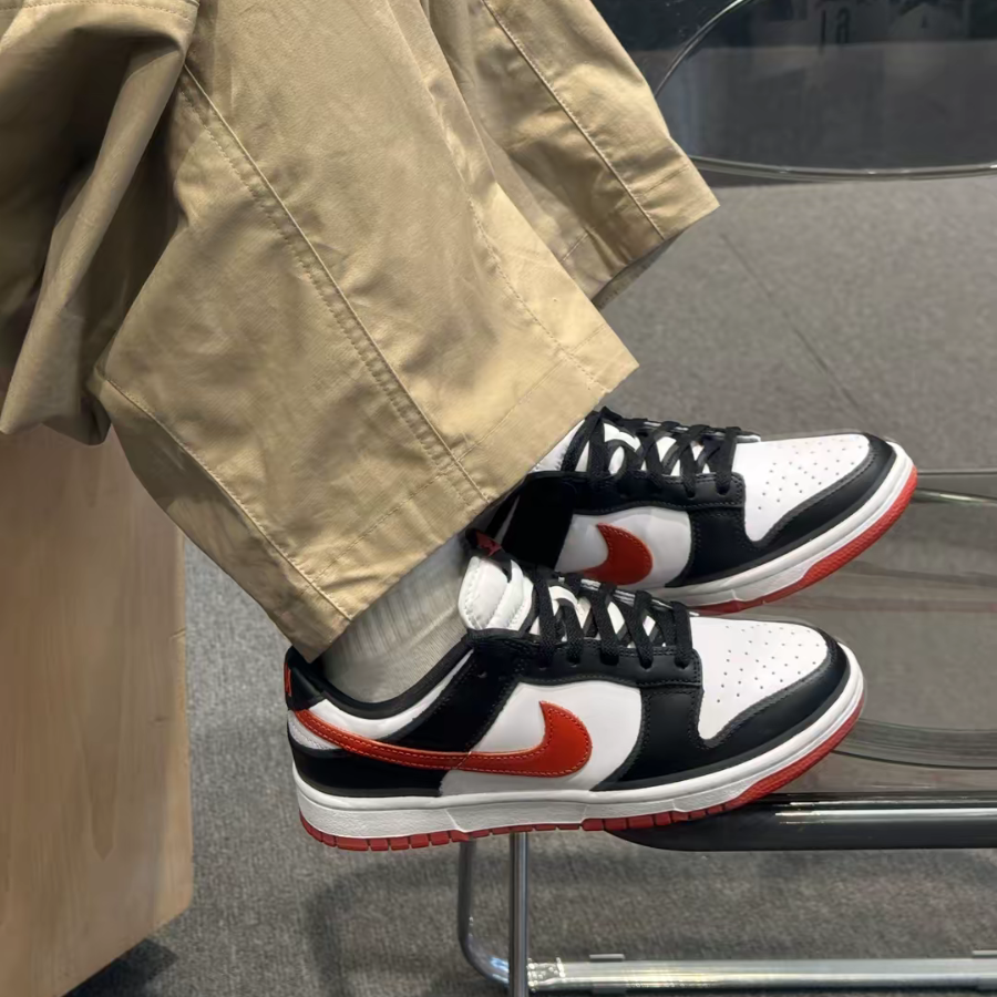 Giày Nike Dunk Low ‘Black Dragon Red’ DV0833-108 - Ảnh 3