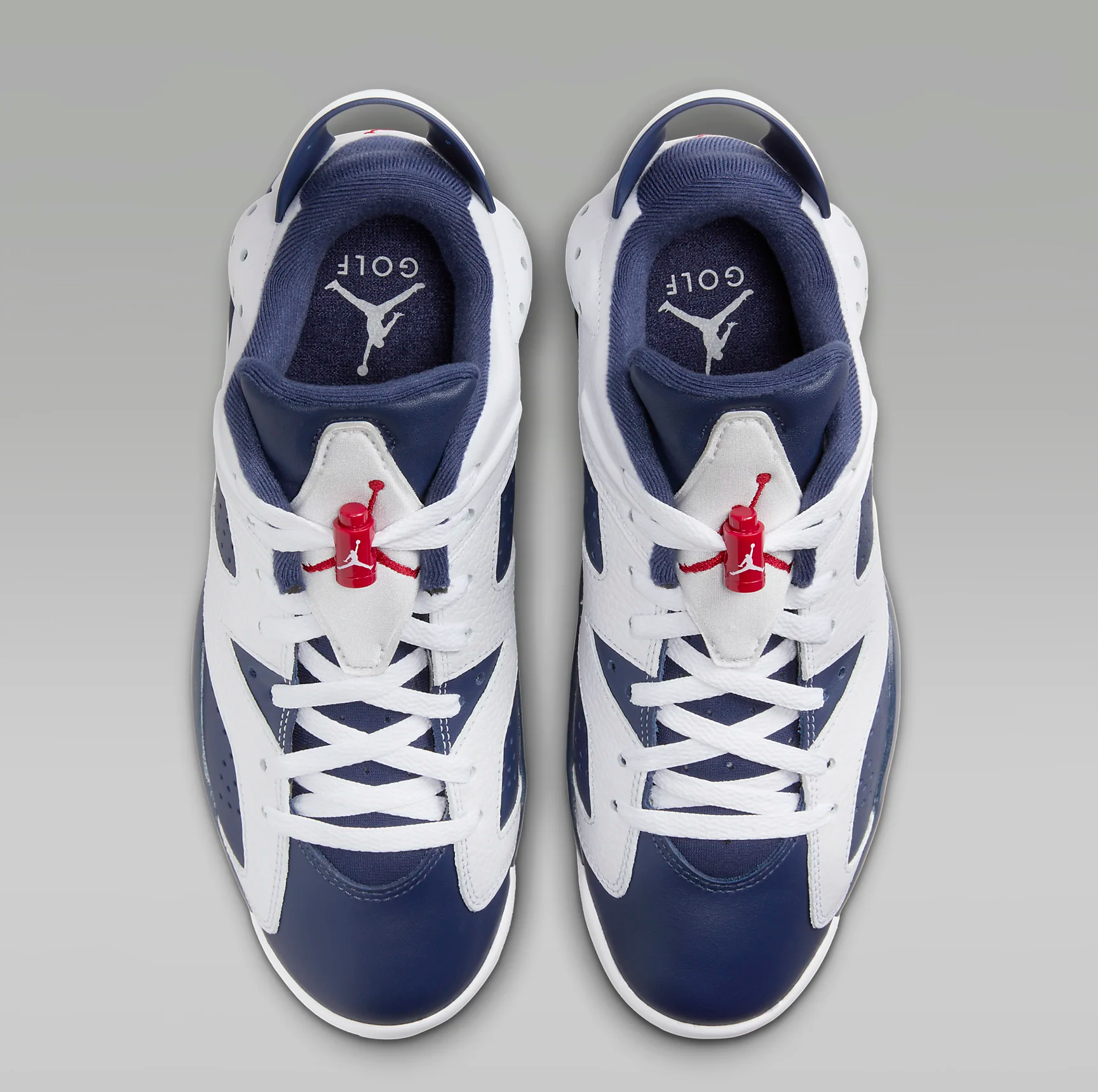 Giày Nike Air Jordan 6 Low Golf ‘Olympic’ DV1376-101 - Ảnh 2