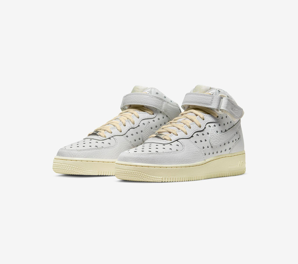 Giày Nike Air Force 1 Mid ‘Cut Out Stars’ DV3451-100 - Ảnh 4