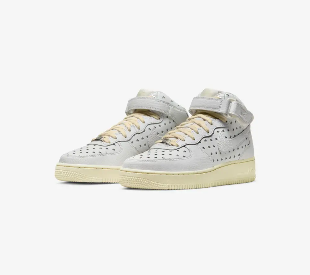 Giày Nike Air Force 1 Mid ‘Cut Out Stars’ DV3451-100 - Ảnh 4