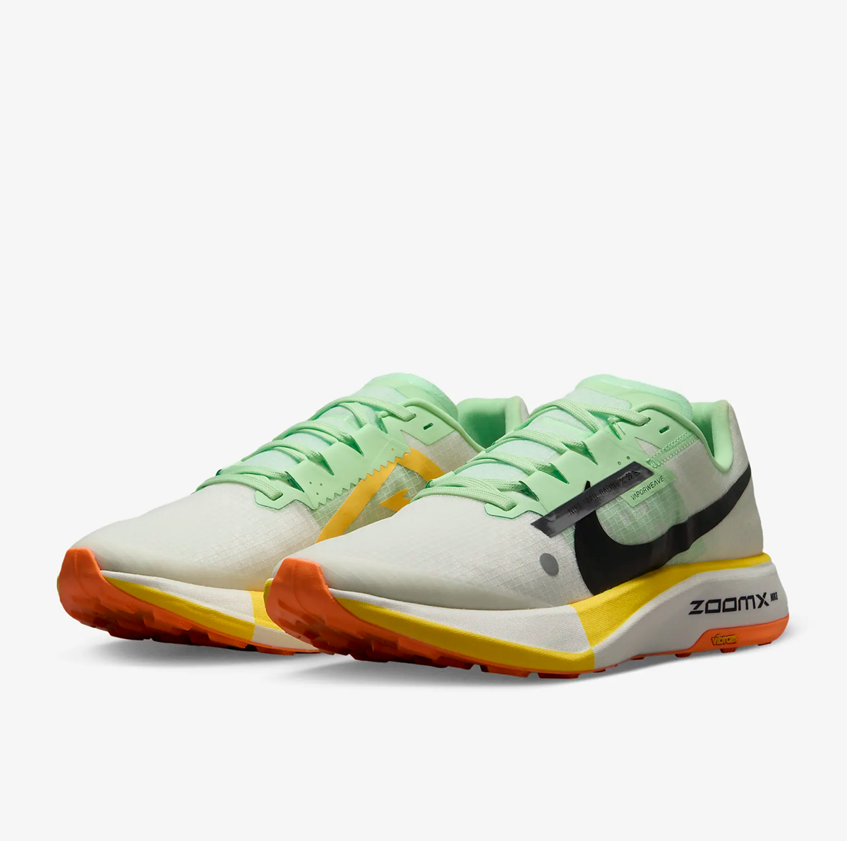 Giày Nike ZoomX Ultrafly Trail ‘Summit White Vapor Green’ DX1978-102 - Ảnh 3