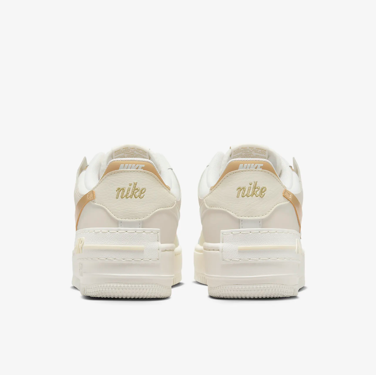 Giày Nike Air Force 1 Shadow ‘Sail Metallic Gold’ DZ1847-108 - Ảnh 5