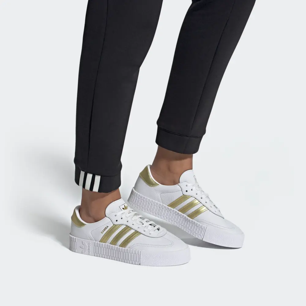 Giày Adidas Sambarose ‘White Gold Metallic’ EE4681 - Ảnh 6