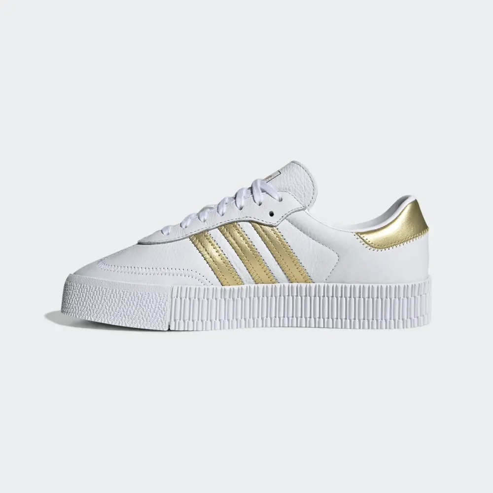 Alternative view of Giày Adidas Sambarose ‘White Gold Metallic’ EE4681