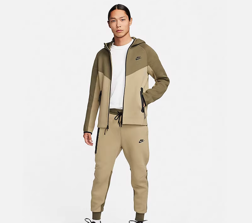 Áo Nike Sportswear Tech Fleece Windrunner ‘Brown’ FB7922-276 - Ảnh 2