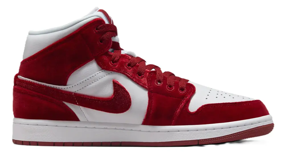 Giày Nike Air Jordan 1 Mid SE ‘Red Velvet’ FZ3334-100
