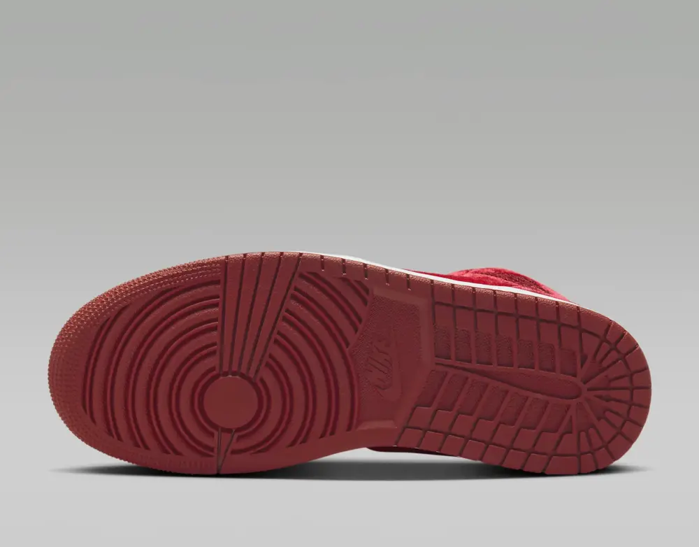 Giày Nike Air Jordan 1 Mid SE ‘Red Velvet’ FZ3334-100 - Ảnh 7