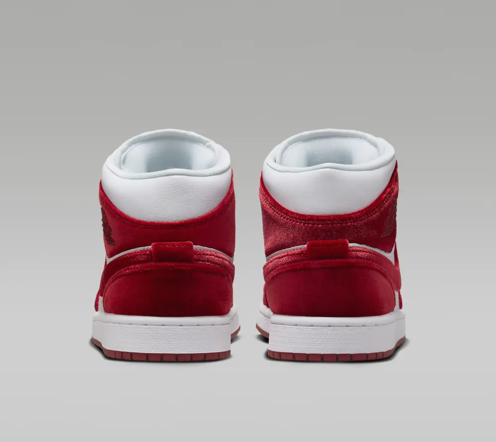 Giày Nike Air Jordan 1 Mid SE ‘Red Velvet’ FZ3334-100 - Ảnh 5