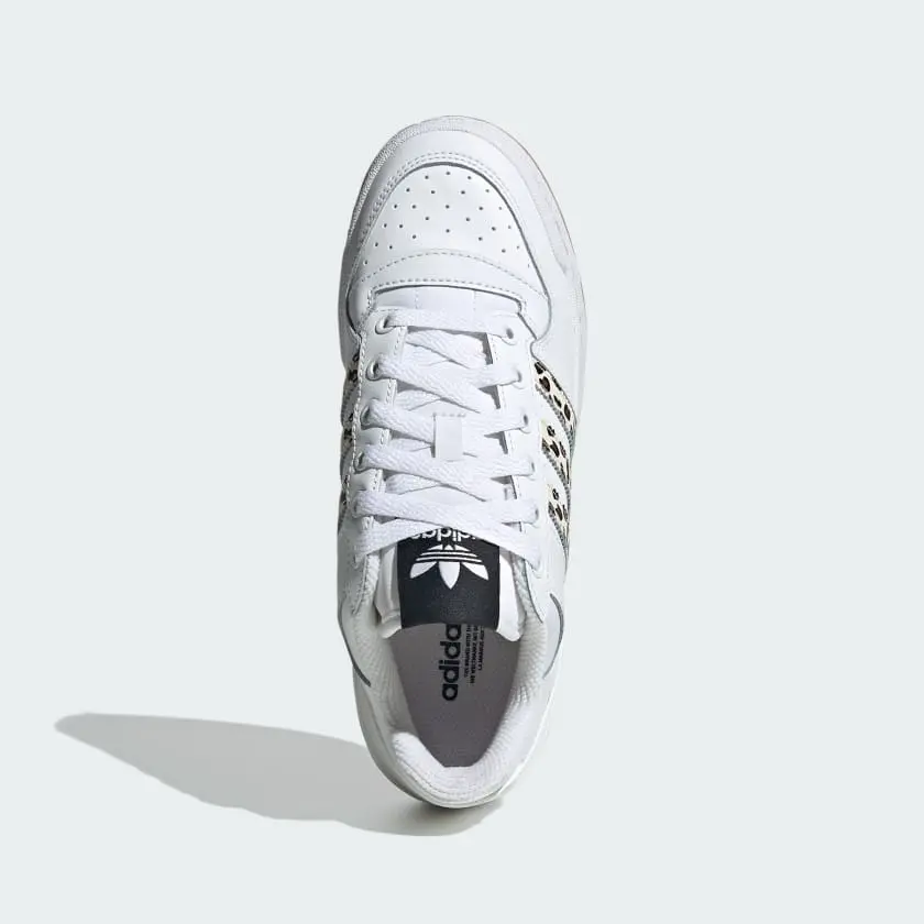 Alternative view of Giày Adidas Forum Bold Stripes ‘White Leopard’ IH2483