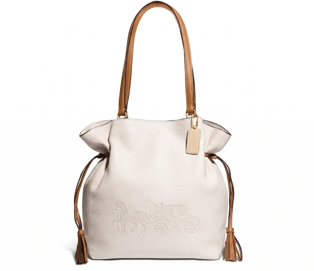 Túi Coach Andy Tote With Horse ‘White’ CA165-IMCAH