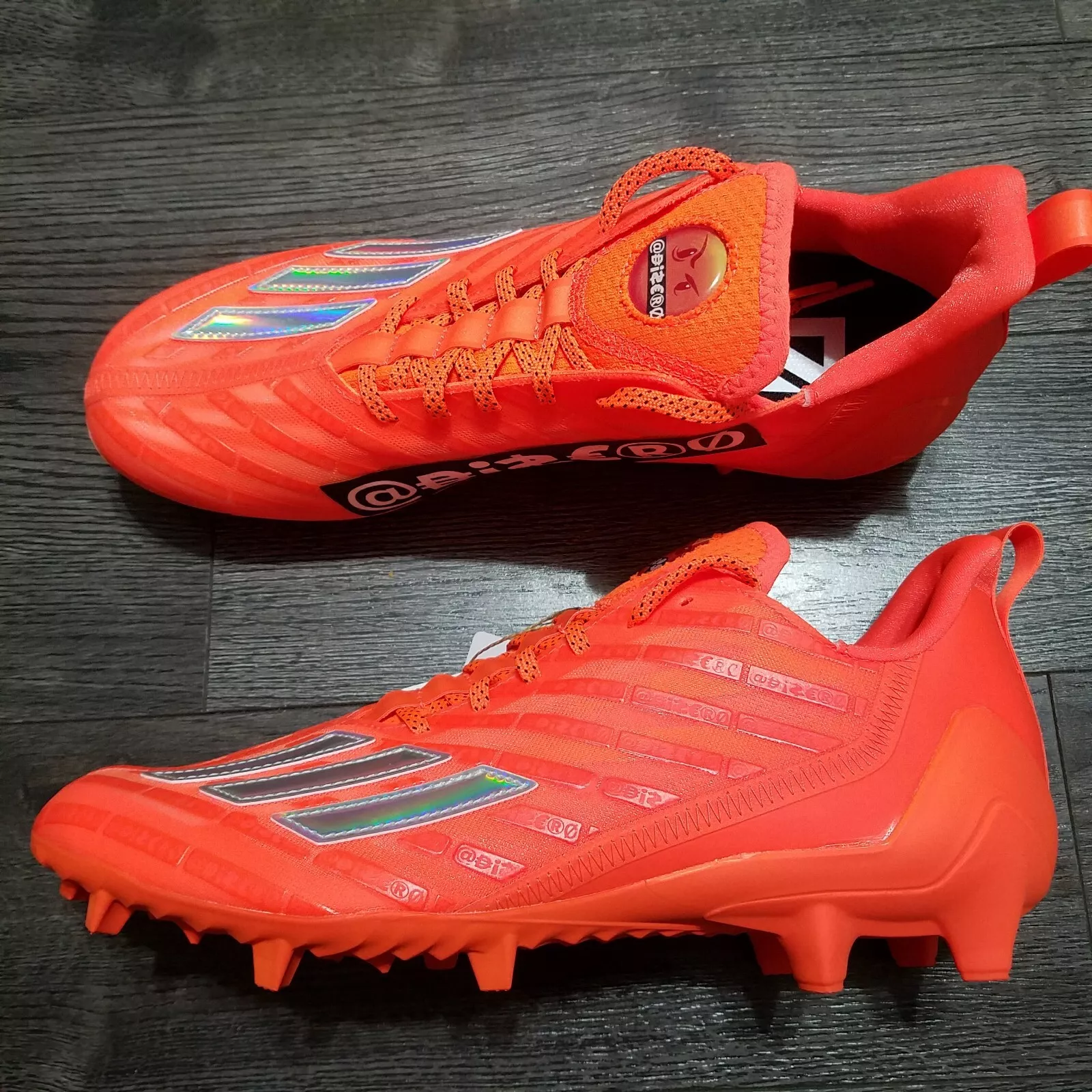 Giày Adidas Adizero Cleats ‘Solar Orange Silver Metallic’ GX7898 - Ảnh 3