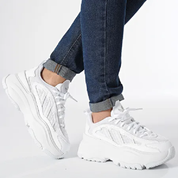Giày Adidas Ozgaia ‘White Grey’ IG6047 - Ảnh 4