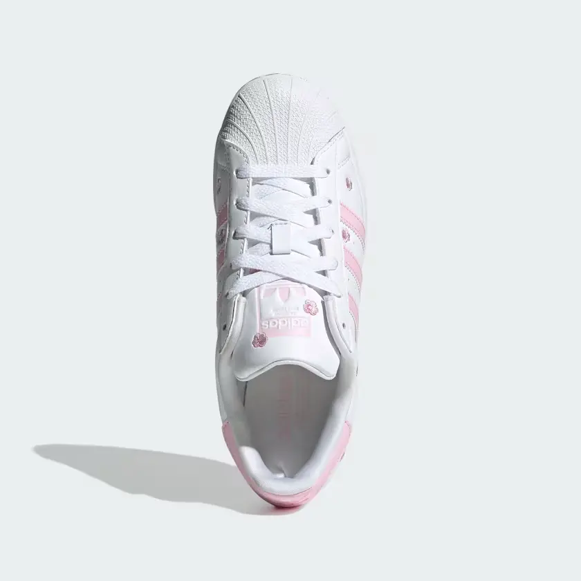 Alternative view of Giày Adidas Superstar J ‘Pink Floral Embroidery’ IG7015
