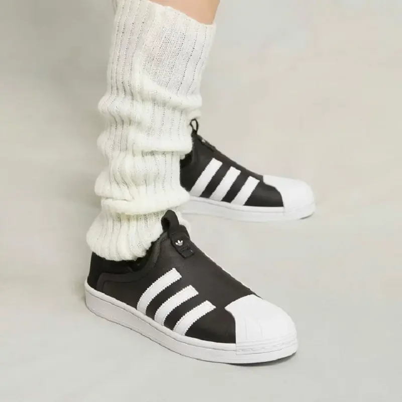 Giày Adidas Superstar Slip-On ‘Black White’ IG5717 - Ảnh 4